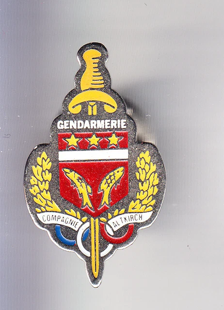 Pins de la gendarmerie de collection