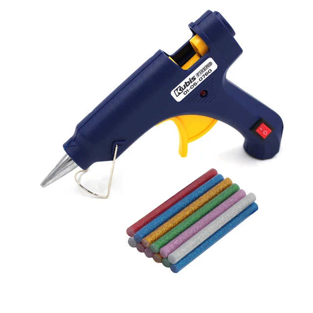 Juego de pistolas adhesivas 20 (65), W, 7,2 mm, 5-13 g/min, 190*C+12x Pistas adhesivas #