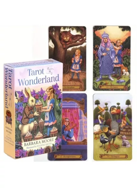 Tarot in Wonderland by Barbara Moore (English)