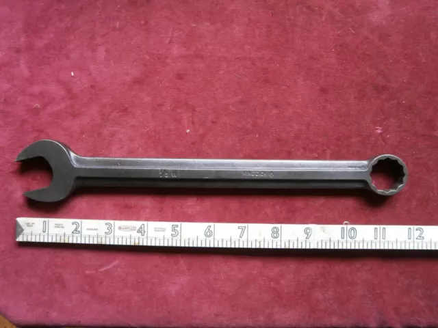 Vintage King dick 1/2 whit combination spanner military