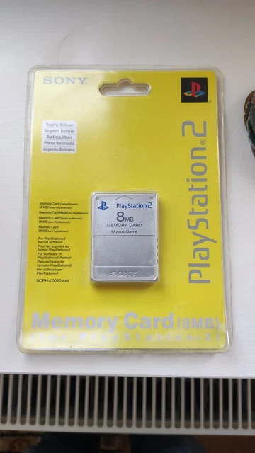 Tarjeta De Memoria PS2 De 8 MB Magic Gate Auténtica Play Station 2 Sony - México