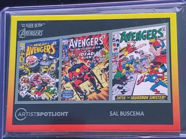 2022 Fleer Ultra Marvel Avengers Artist Spotlights PICK YOUR CARDS