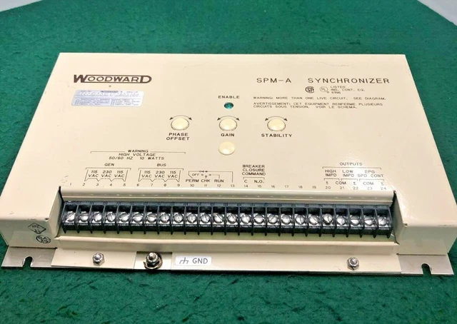 Woodward SPM-A Synchronizer P/N-9905-001 L 