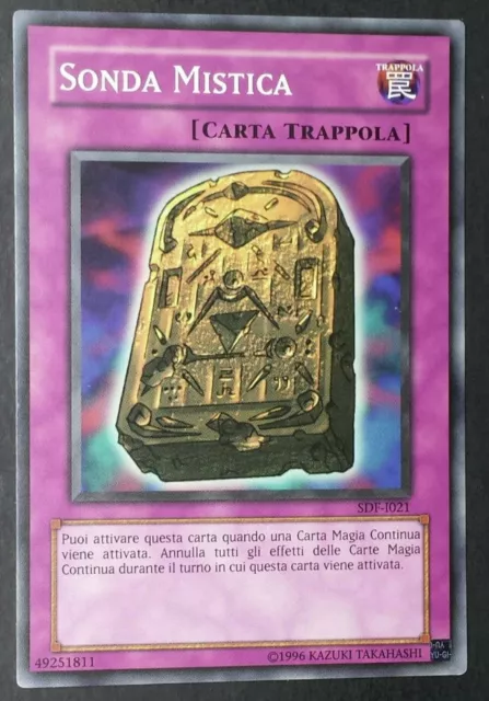 SONDA MISTICA  Comune in Italiano SDF-I021  YUGIOH