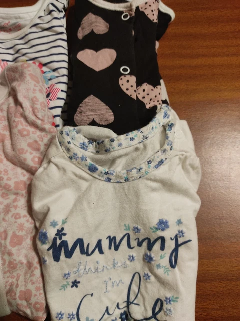 (1) Baby Girls bundle clothes Age 3/6 Months Dress Tops Sleep Suit 2