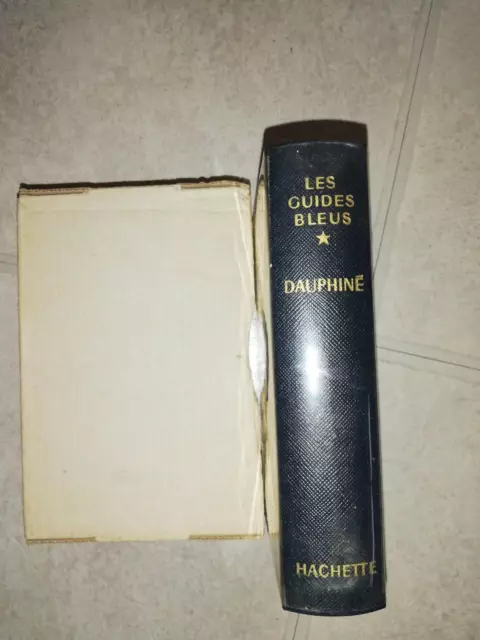 Guides Bleus Hachette Dauphine 1971 Cartonnage Jaquette Ttbe Cartes