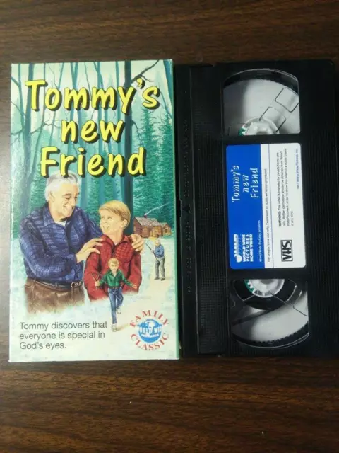 Tommy's New Friend - Forest Ranger Series - VHS Tape - 1992 3