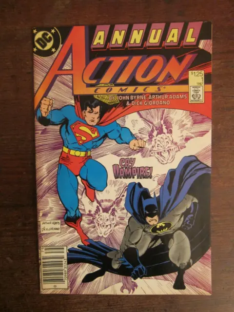 Action Comics Annual #1 - Superman, Batman, vampires - John Byrne, Art Adams