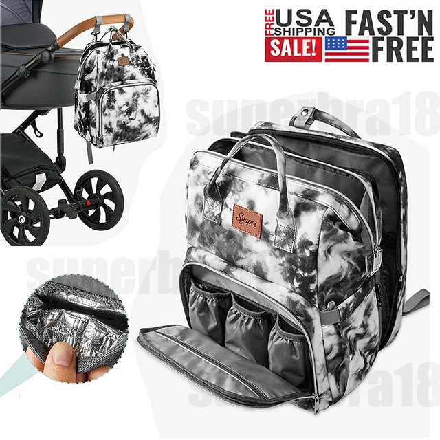Diaper bag backpack Baby Travel waterproof large pack mummy baby Multifunction