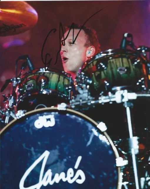 Stephen Perkins Jane's Addiction Signed 8x10 Concert Photo Autographed W/COA