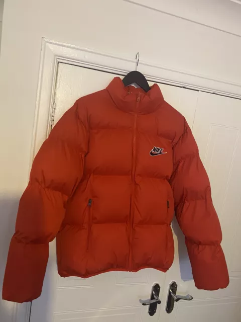 SUPREME X NIKE Reversible Puffy Jacket Red Medium 250.00
