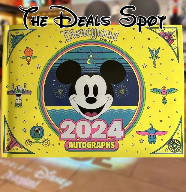 DISNEY PARKS DISNEYLAND 2024 Mickey Mouse Autograph Book 21.95 PicClick