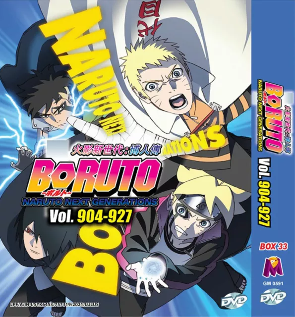 DVD Anime Boruto: Naruto Next Generations Volume 1-160 English Dubbed