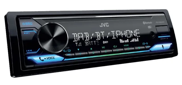 JVC KD-X482DBT 1-DIN Autoradio DAB+USB Remote App Bluetooth AAC MP3 WAV