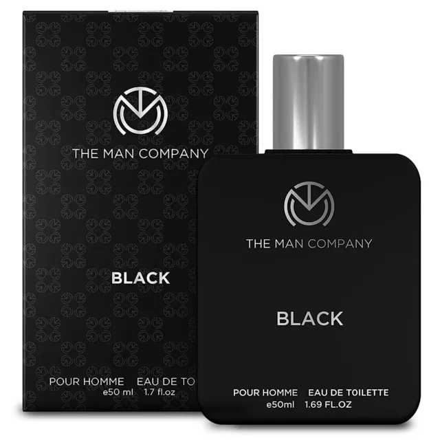 Perfume para hombre The Man Company Black EDT - 50 ml | Fragancia premium...