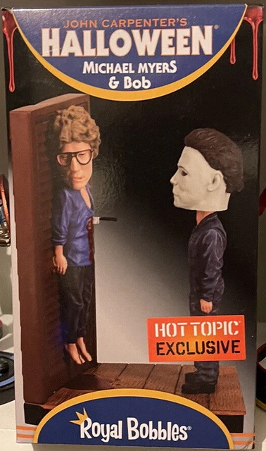 Michael Myers & Bob Royal Bobbles Bobblehead hot topic EXCLUSIVE halloween 1978