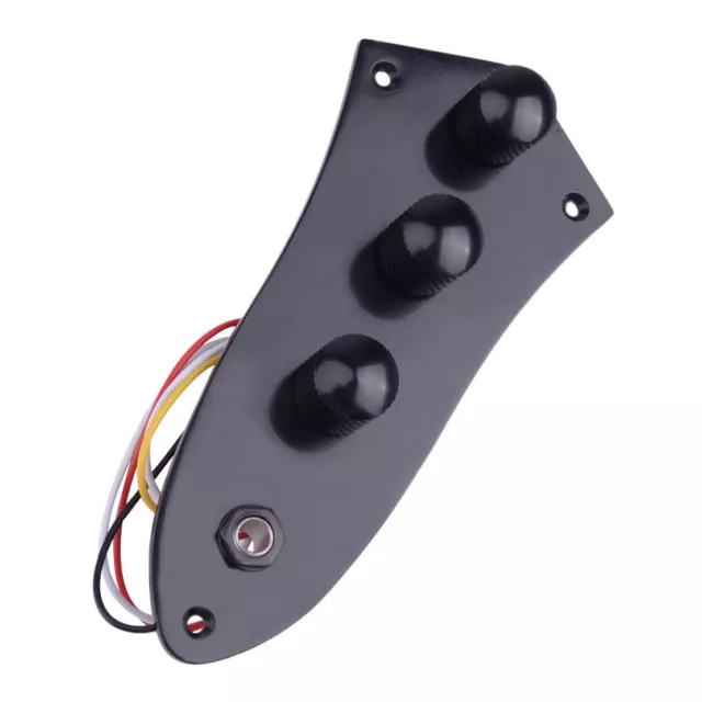Prewired Loaded Control Plate Fit For Fender Jazz Bass Guitar Replacement New