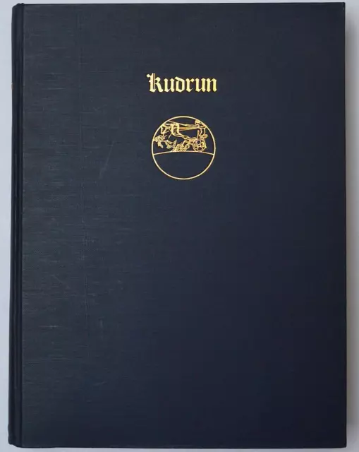 Monumentalausgabe Kudrun München 1911 Hyperion Verlag Gudrun Sage nummeriert