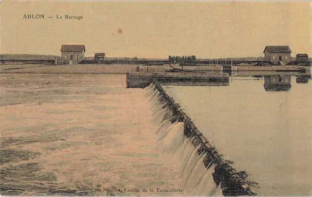 ABLON (94) - Le barrage 39006