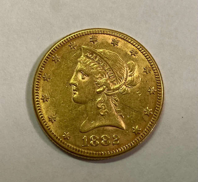 1882 $10 Gold Liberty