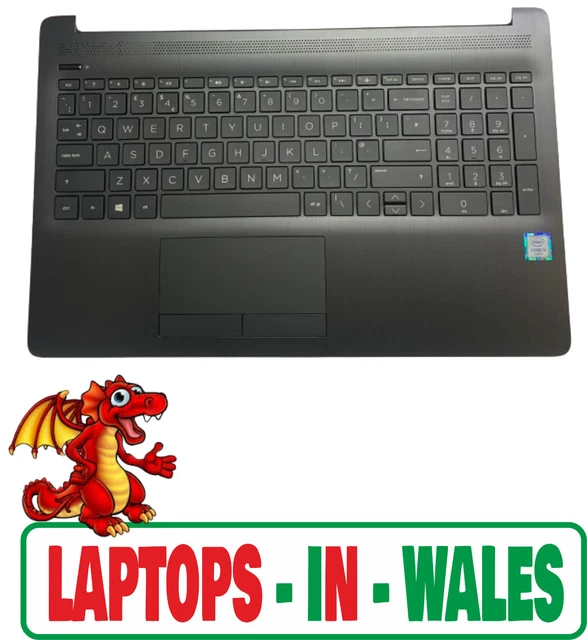 Replace For HP 15-DA 15-DB 250 255 G7 Glossy Palmrest Cover Keyboard L20386- 031 | UK Replace For HP 15-DA 15-DB 250 255 G7 Glossy Palmrest Cover Keyboard L20386- 031 | UK