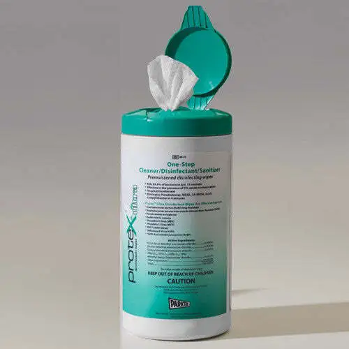 Protex Ultra Desinfectante Wipe 75 quilates recipiente 7 x9,5 texturizado