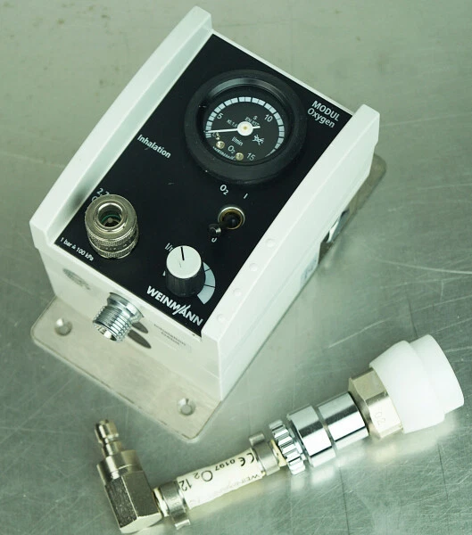 WEINMANN MODUL OXYGEN zur Sauerstoff Inhalation Beatmungsgerät Beatmer ...