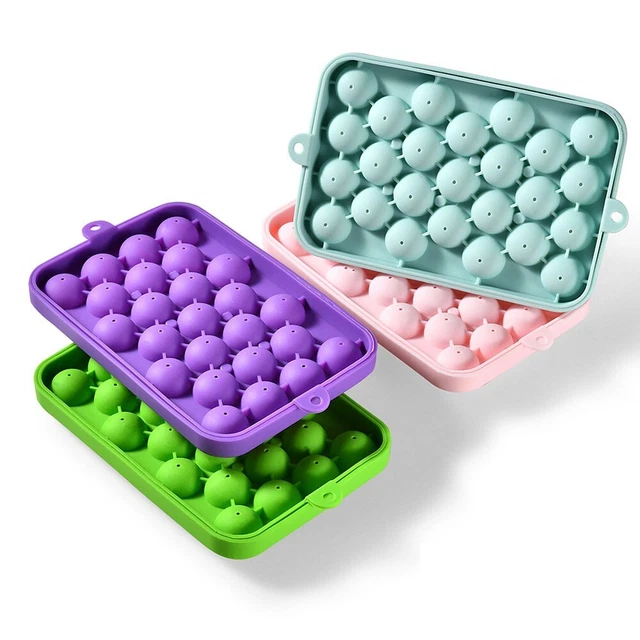 Ice Ball Maker Form stampo da hockey su ghiaccio barra riutilizzabile coperchio 18,5*12,5*2,5 cm