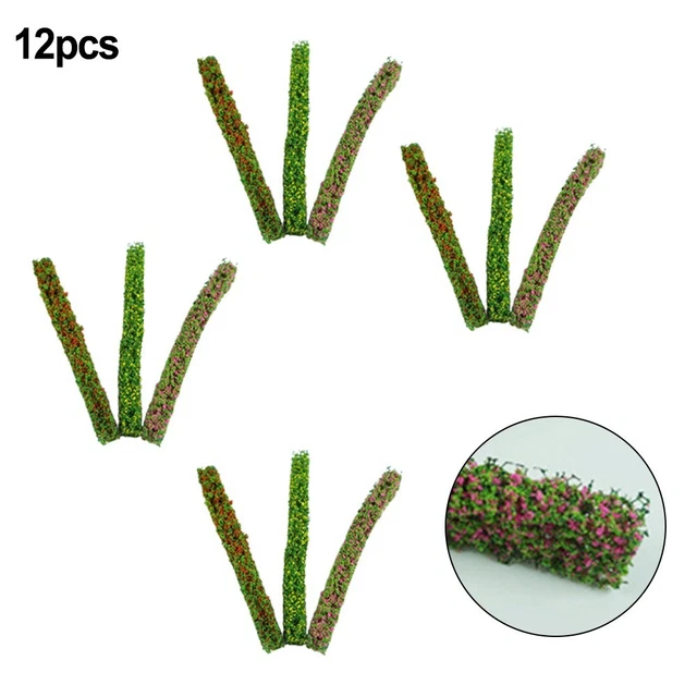 Miniature Arbuste Bandes Statique Vegetation Groups-Bush Modèle Paysage