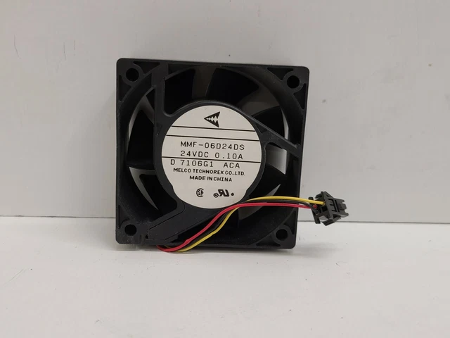 New Old Stock! Melco Technorex 24Vdc 0.10A Fan Mmf-06D24Ds