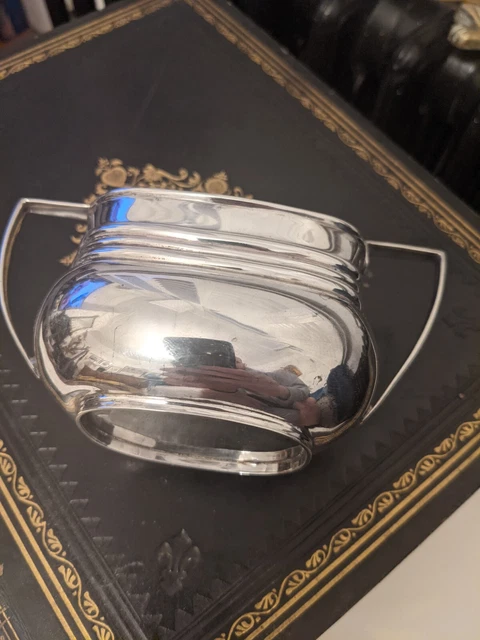 Antique Sterling Silver Sugar Bowl 118g