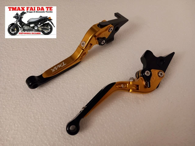 Paire De Leviers De Frein Réglables Yamaha TMAX 500 2001-2007 - Look Carbone, RBMAX