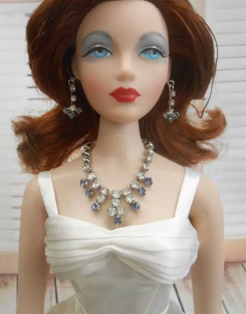 OOAK Jewelry Earrings & Necklace for 16" Tonner GENE Jamieshow DEVA Kingdom Doll