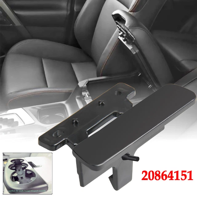 Dark Grey Center Console Lid Cover For 99-07 Silverado Sierra Yukon – Leather, Hardware Included - View #4