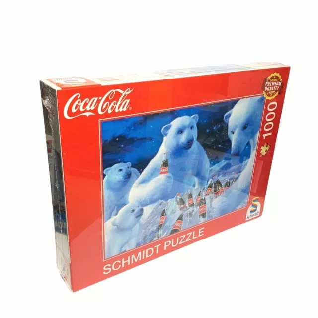 Schmidt Spiele Puzzle Coca Cola Eisbären - 1000 Teile - 59913