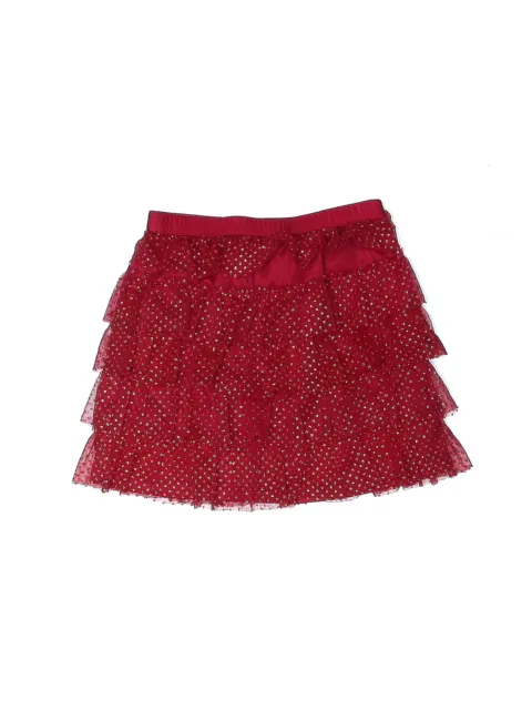 Holiday Time Girls Red Skirt 3T
