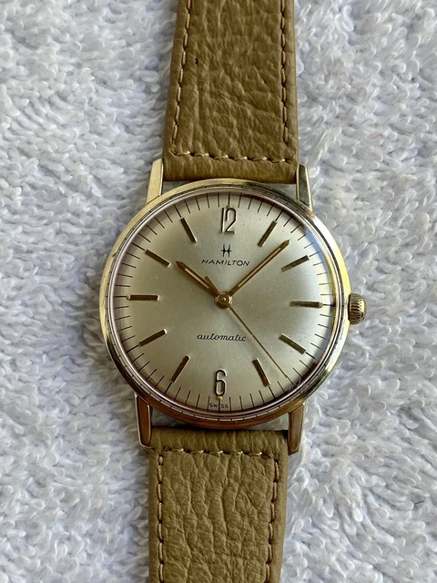 RELOJ HAMILTON VINTAGE Autom tico Mec nico Lleno de Oro 10k