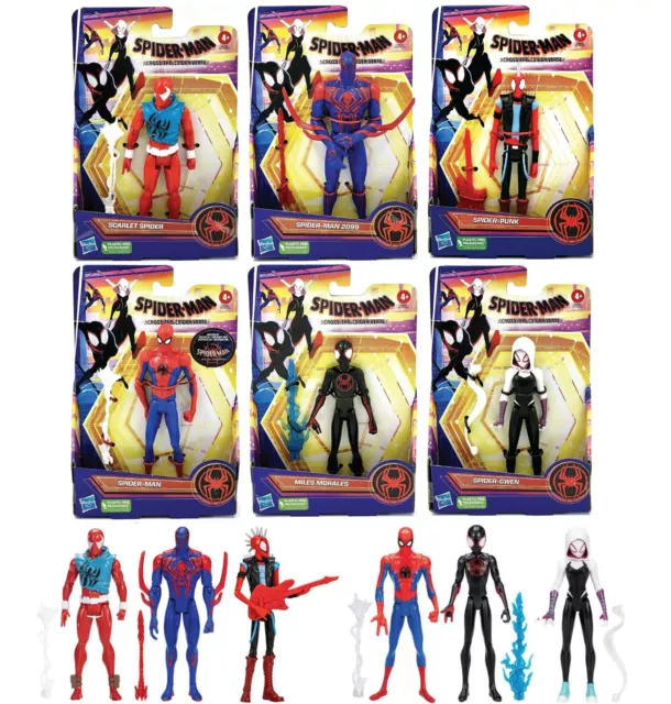 Hasbro Spider-Man: Across The Spider-Verse Marvel 6" Action Figures - You Choose