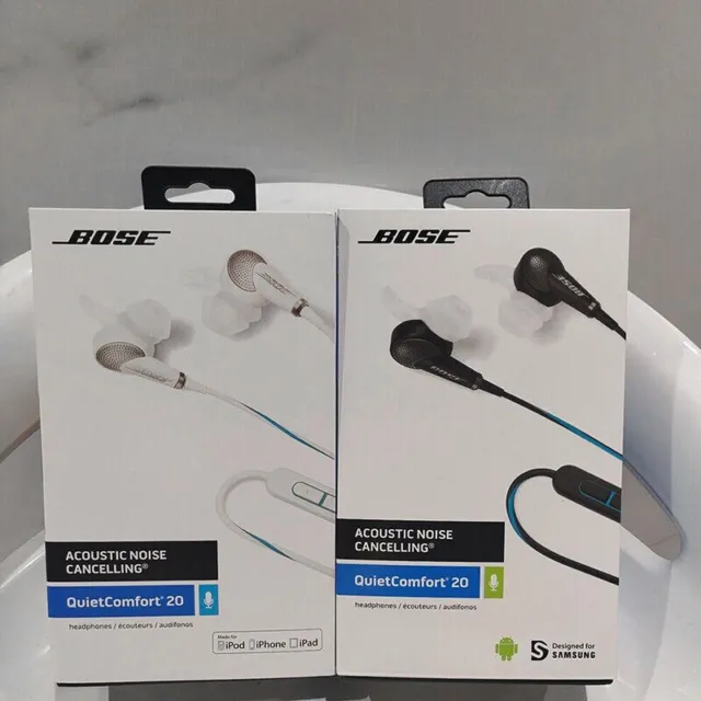 BOSE QuietComfort20 In-Ear Acoustic Noise Cancelling QC20 Headphone -iOS/Android