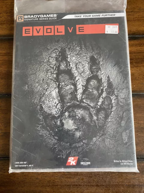Evolve Official Brady Games Stategy Guide PS4 Xbox One PC