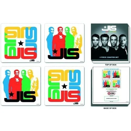 JLS Magnets And Coasters Outta This World, Album Photo, Beach Hut New & Official