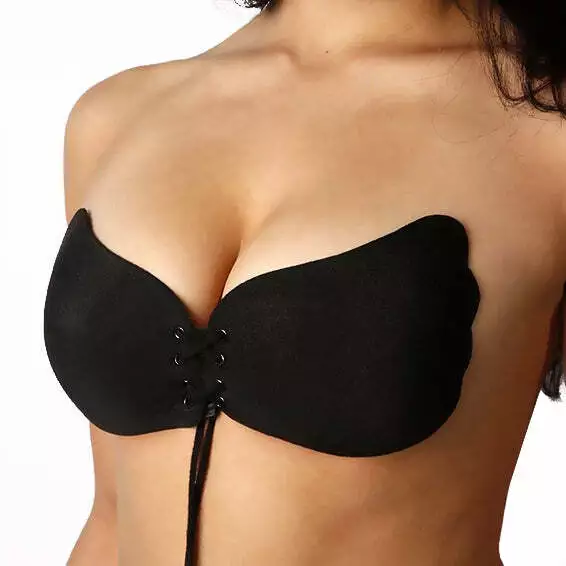 Silicone Bra Self-Adhesive Push Up Strapless Invisible Pasties