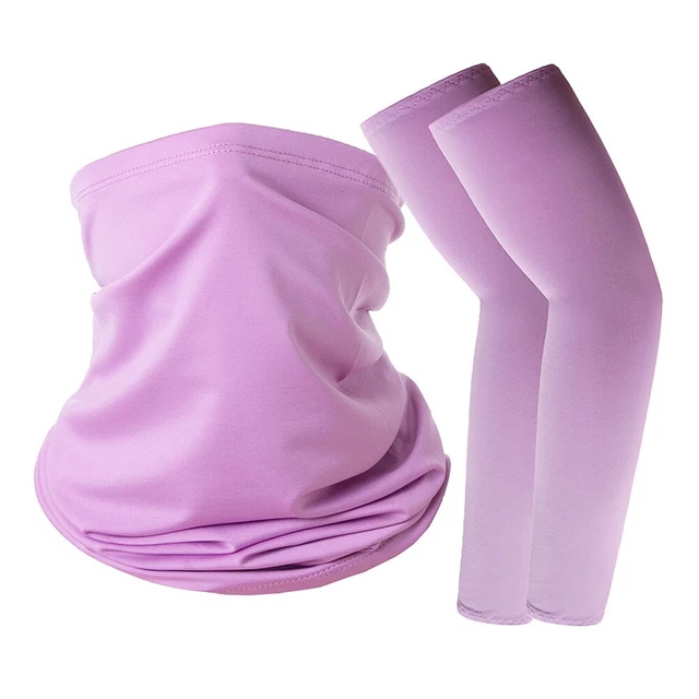 Ice Silk Cycling Sleeve Scarf /Breathable Moisture-Wicking Sunscreen Cycling