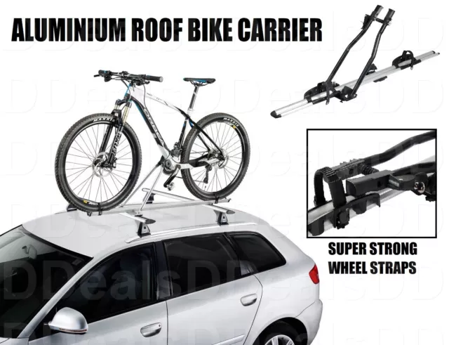 Bike Car Roof Rack Carrier Holder Bicycle Aluminium Mount For Nissan X Trail