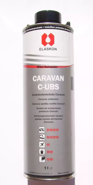 E l a s k o n Unterbodenschutz 1000 ml schwarz UBS CARAVAN C-UBS Unterboden