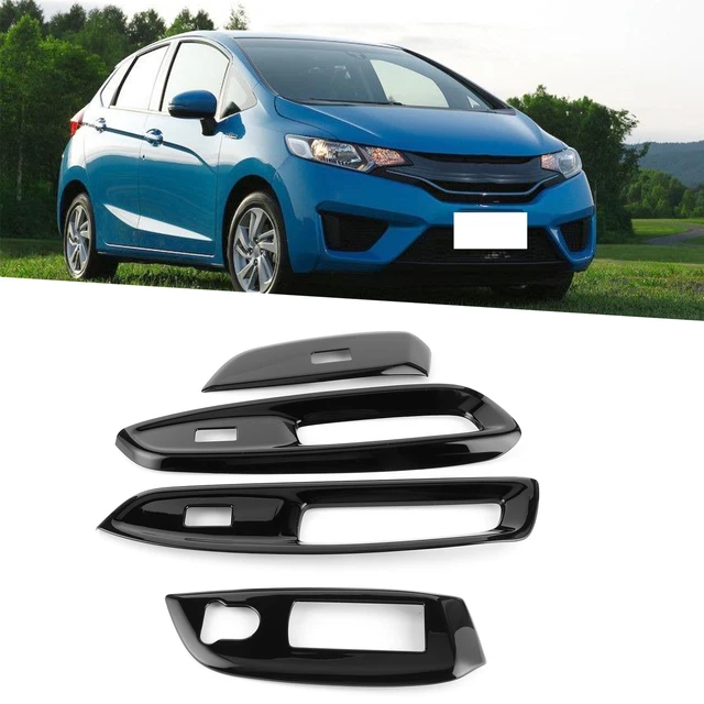 New Window Switch Cover Door Armrest Decorative Trim Frame Fit For FIT/Jaz