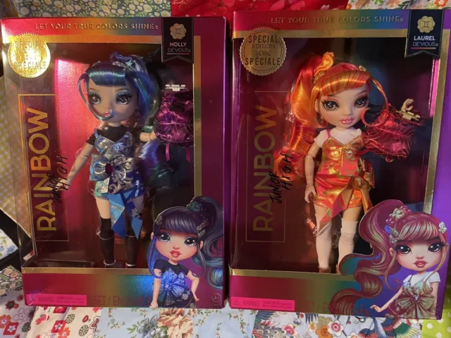 2 New Rainbow High Devious Sisters Dolls