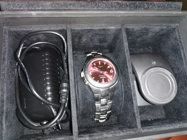 NAVIGATOR ZEON TECH Rechargeable Mens Watch Stainless Steel W