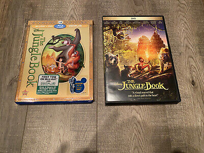 Disney Jungle Book DVD Bundle BluRay Diamond Edition DVD/BluRay/Digital