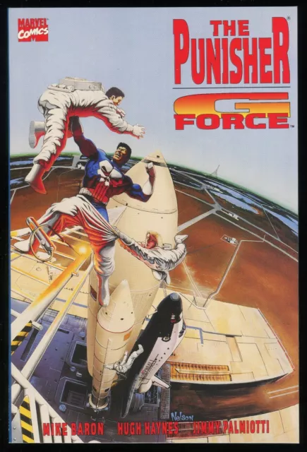 Punisher G-Force Graphic Novel GN Trade Paperback TPB Frank Castle Outer-Space